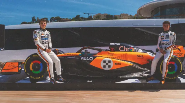 McLaren's new livery for Monaco