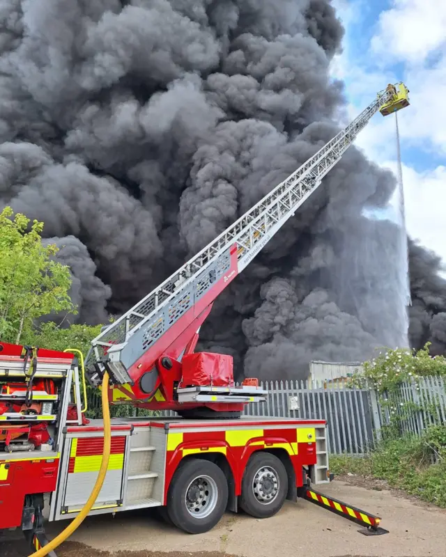 Rushden fire