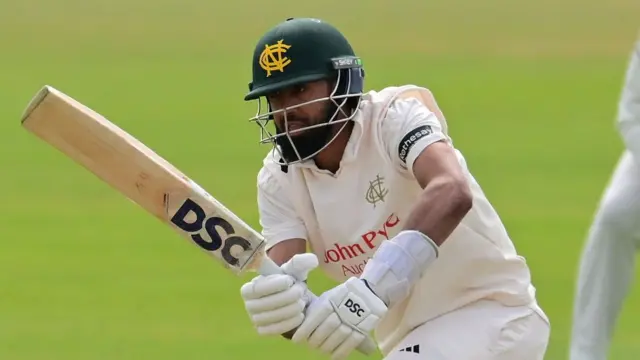Notts captain Haseeb Hameed