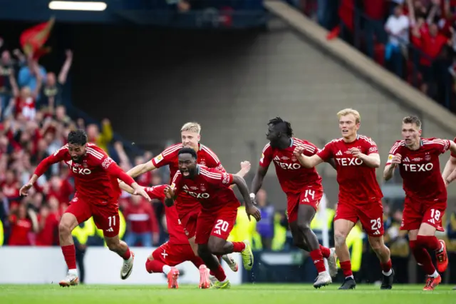 FT: Aberdeen 1-1 Celtic (4-3 pens)