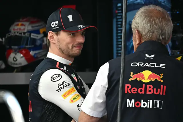 Max Verstappen in Monaco.