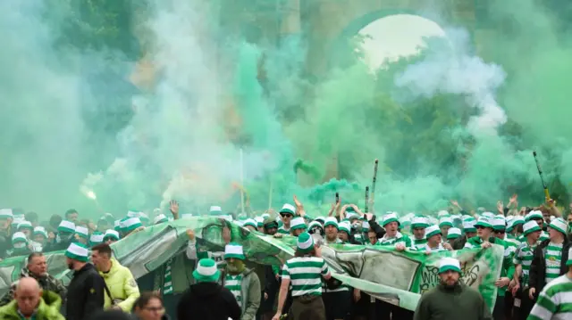 Celtic fans