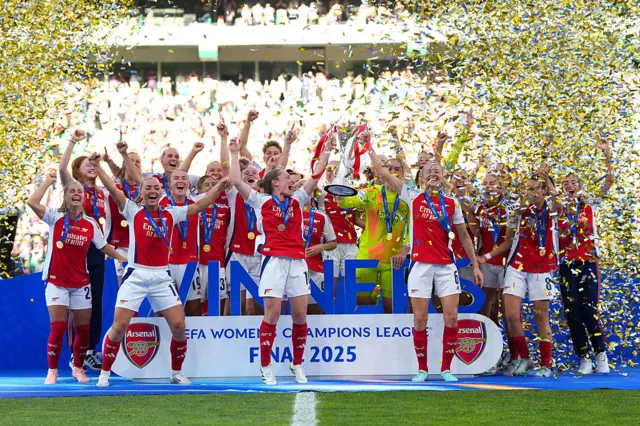 Arsenal win the Champions League