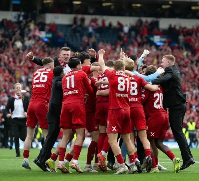 FT: Aberdeen 1-1 Celtic (4-3 pens)