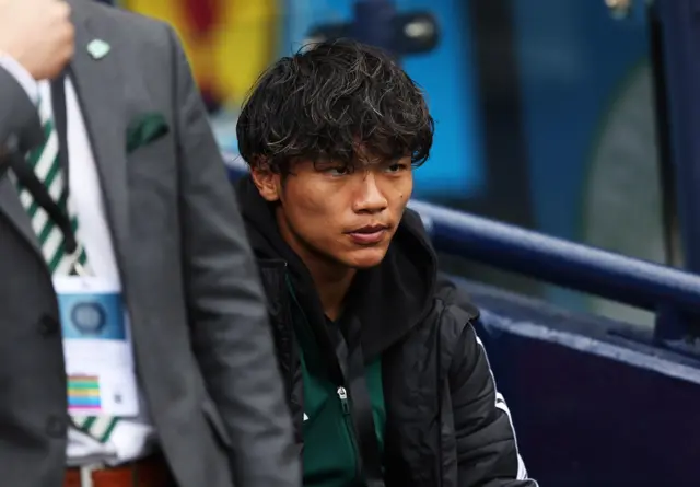 Reo Hatate watches on