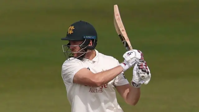 Notts batsman Joe Clarke