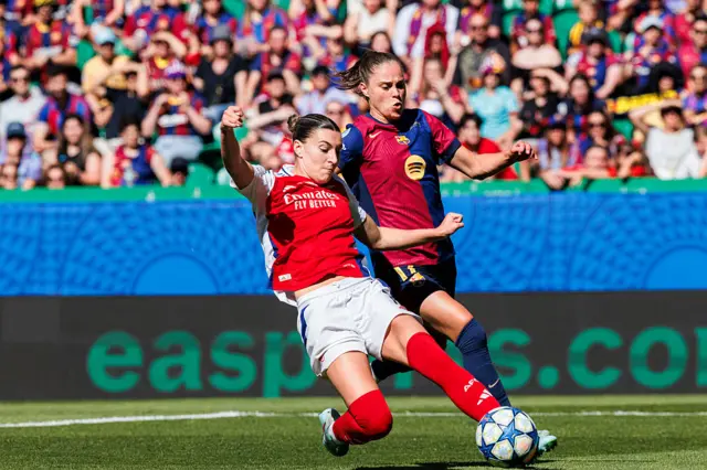 Catley slides in to deny Pajor