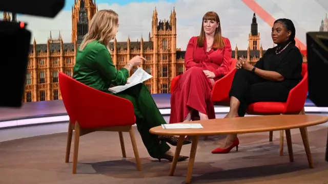 laura kuenssberg, kemi badenoch and angela rayner