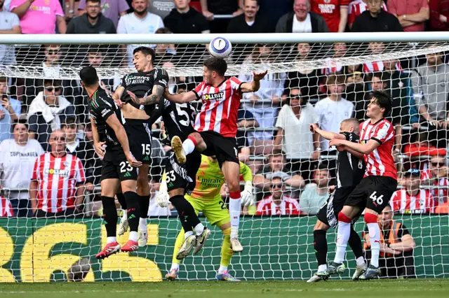 Ross Stewart of Southampton scores his team's first goal