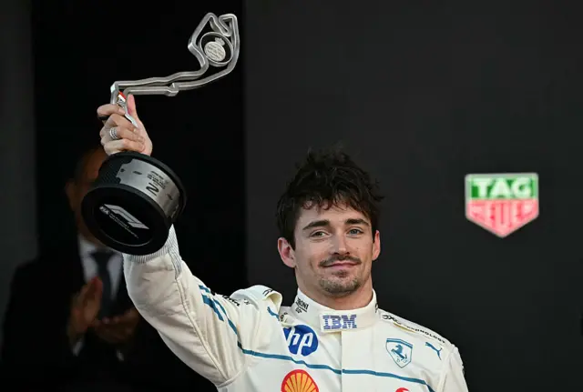 Charles Leclerc in Monaco