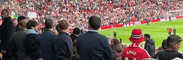 A general view of Old Trafford