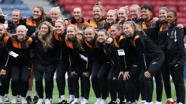Glasgow City players