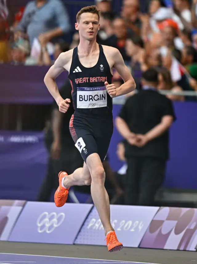 Max Burgin of Team Great Britain