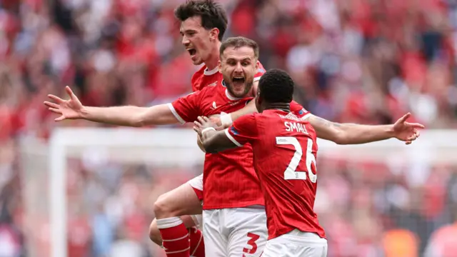 Charlton celebrate