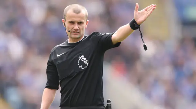Referee Andrew Kitchen pictured during a game