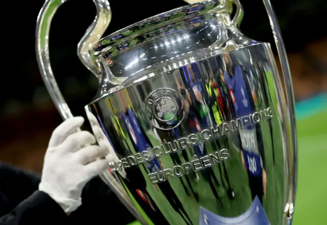 Champions League trophy