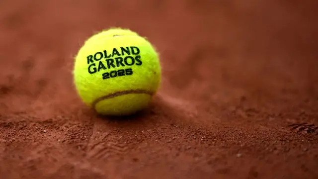 French Open 2025 tennis ball