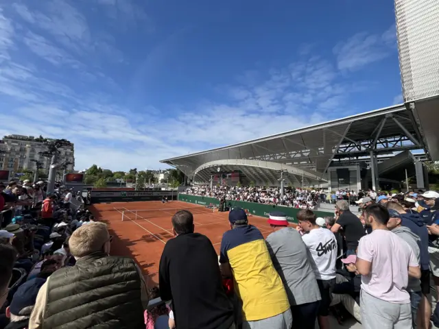 View of court seven