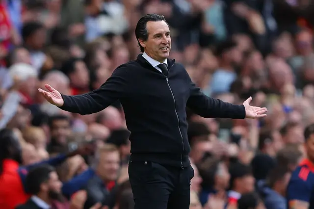Villa boss Unai Emery