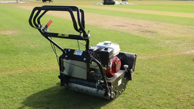 Cricket ground lawnmower