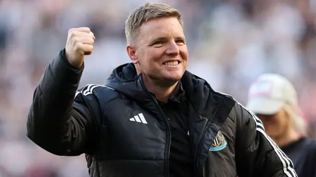 Howe celebrated after clinching Champions League spot