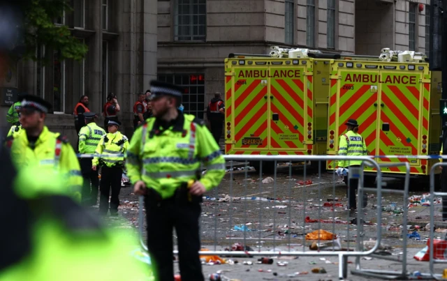 police at scene