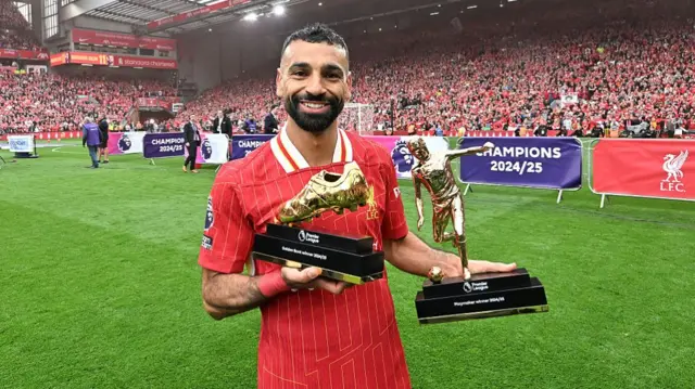 Salah with the individual accolades
