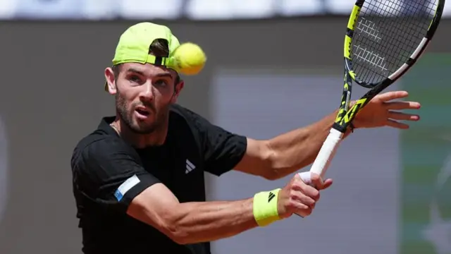 Britsh tennis player Jacob Fearnley