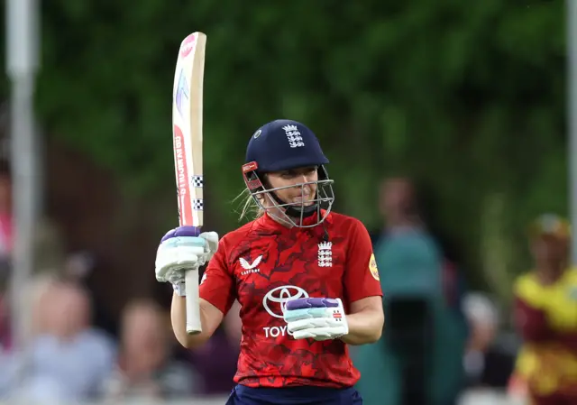 Heather Knight celebrates her half-century