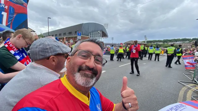 Crystal Palace fan