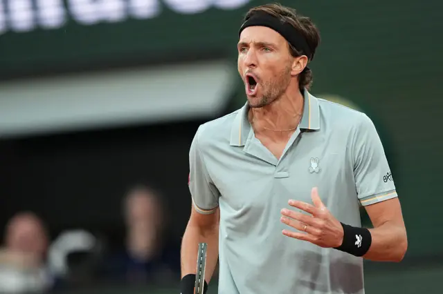 France's Arthur Rinderknech reacts