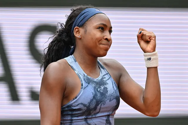 Coco Gauff of United States