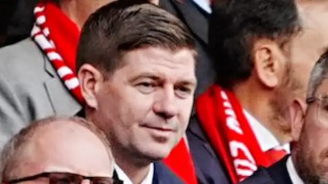 Steven Gerrard during the Premier League match at Anfield, Liverpool on May 25