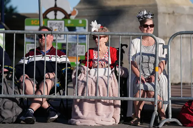 Royal watchers wait for the King in Ottawa