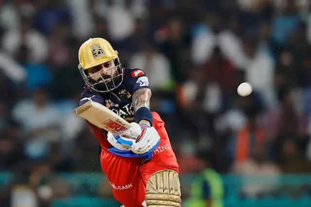Virat Kohli batting for RCB
