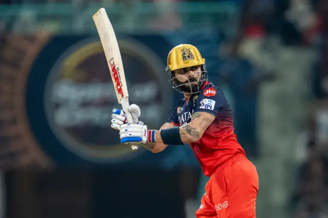 Virat Kohli batting for Royal Challengers Bengaluru