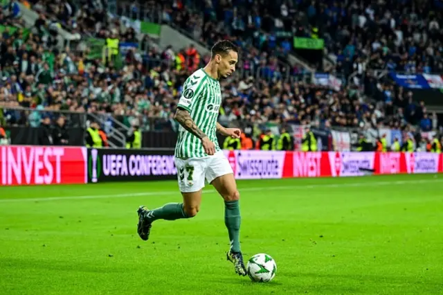 Antony on the ball