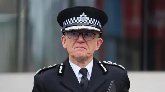 A file photo of Metropolitan Police Commissioner Sir Mark Rowley