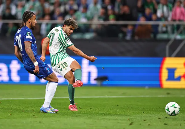 Abde Ezzalzouli of Real Betis scores a goal to make it 1-0