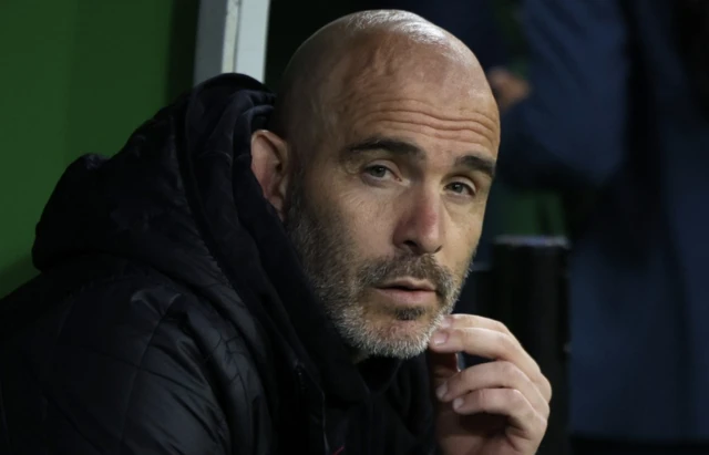Chelsea manager Enzo Maresca before the match