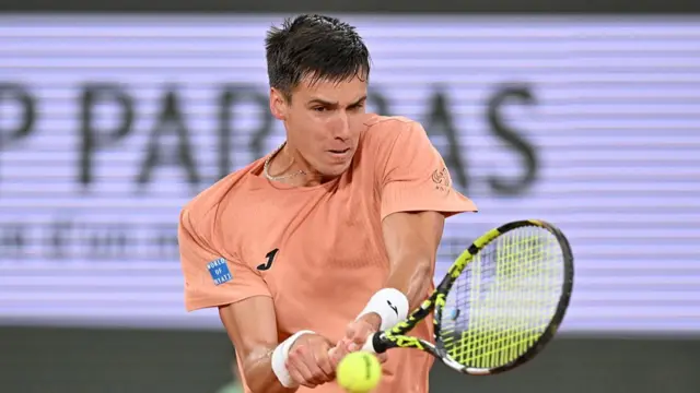 Fabian Marozsan of Hungary in action