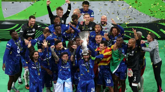 Reece James lifts Conference League title
