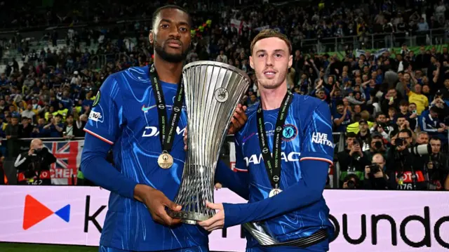 Tosin Adarabioyo and Cole Palmer
