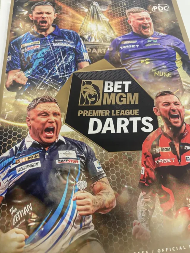 The programme ahead of the Premier League final