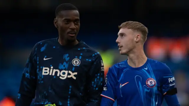 Tosin Adarabioyo and Cole Palmer