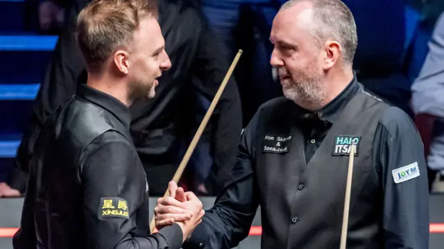 Mark Williams and Judd Trump