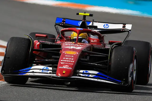 Lewis Hamilton in Miami
