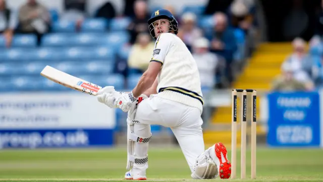 Beau Webster batting