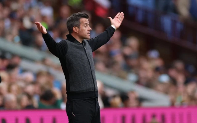 Fulham manager Marco Silva and Aston Villa manager