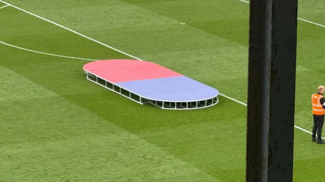 Stage being set